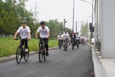 重走巨石創業路 騎行之旅啟新程