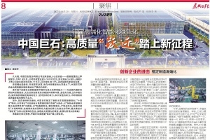 錨定高端化智能化綠色化！中國巨石高質量“躍遷”踏上新征程