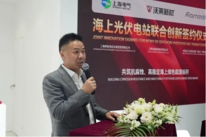 沃萊新材料、上海市機電設計研究院與阿雷蒙簽署海上光伏戰略協議
